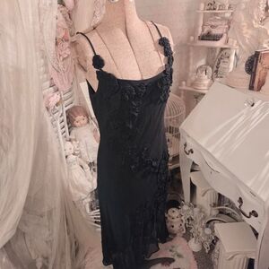 ♡ nwt deadstock vintage sue wong silk dress ♡